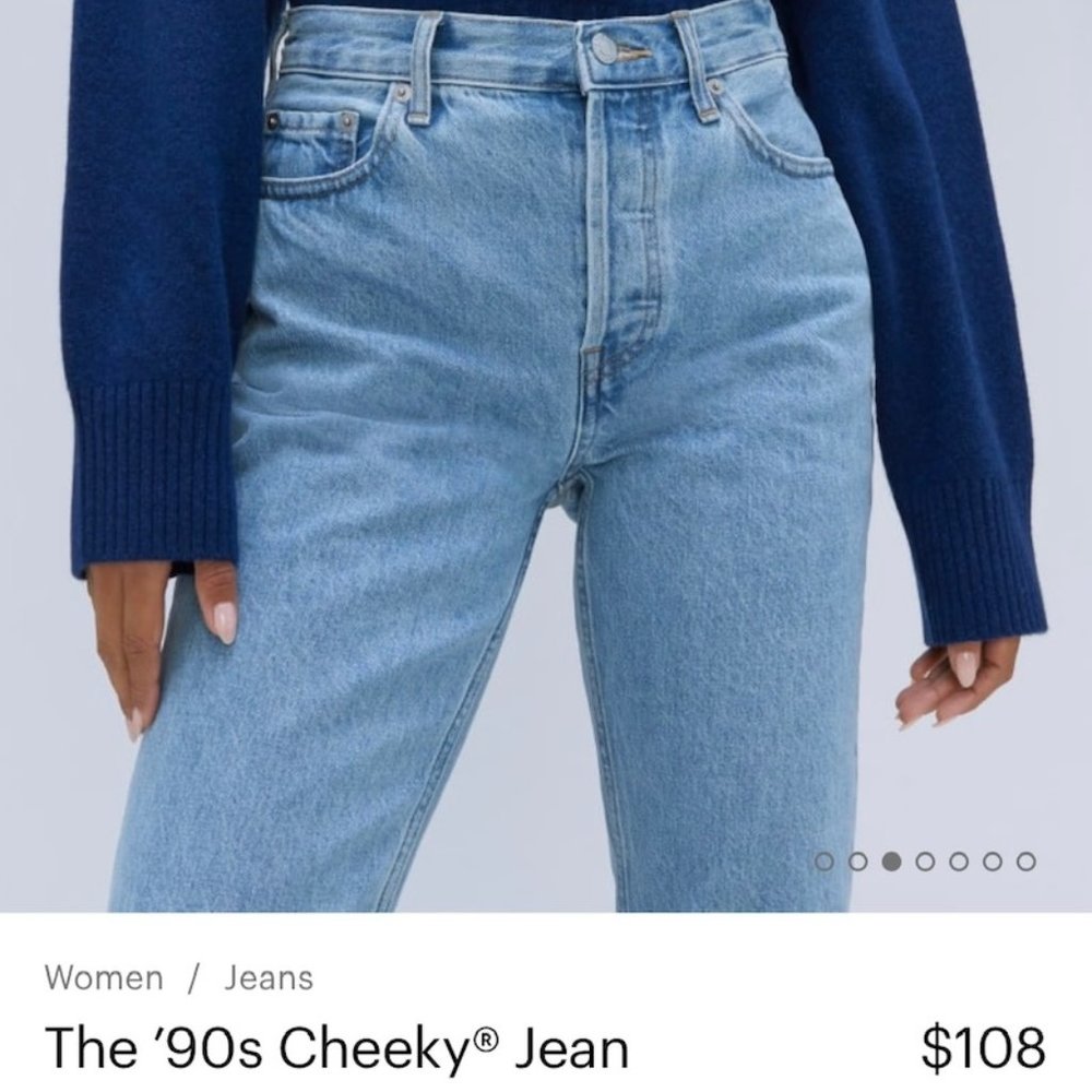 Everlane The 90s Cheeky Jean Size 29 Ankle